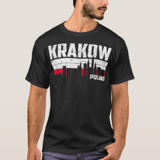 Camiseta Férias de Polônia de Skyline Cracóvia