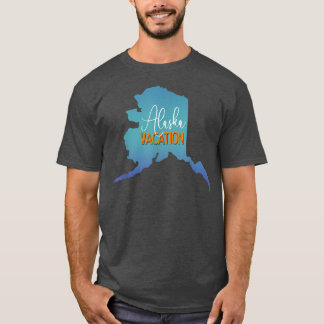 Camiseta Férias de Primavera de Verão no outono do Alasca n