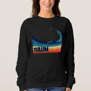 Camiseta Férias de Surf, Vela e Pesca Retro em Tulum México