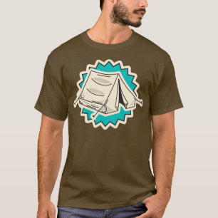 Camiseta Férias de tendas de campanha