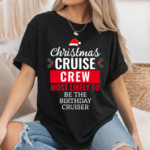Camiseta Férias De Triagem Da Tripulação De Cruzeiros De Na