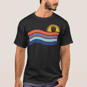Camiseta Férias De Tripulação De Cruzeiros De Passageiros