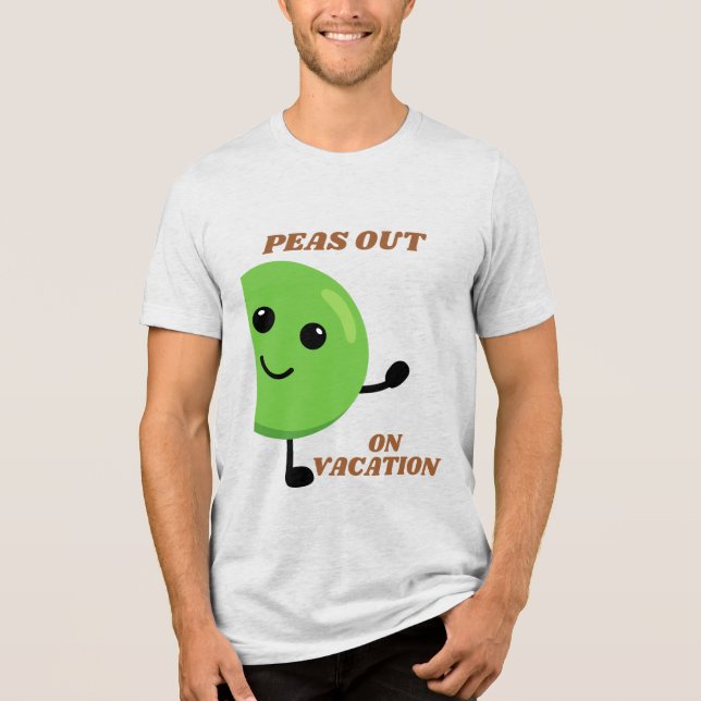 Camiseta Férias de trocadilhos de Comida engraçadas (Frente)