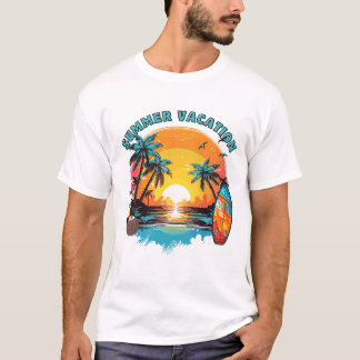 Camiseta férias de verão