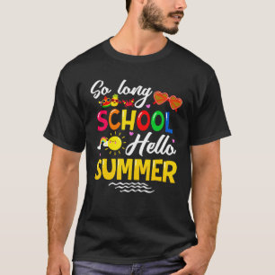 Camiseta Férias de Verão Alô na Escola Longa