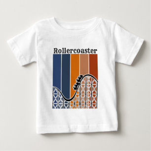 Camiseta Férias de Verão ao longo do Rollercoaster Retro