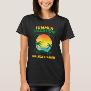 Camiseta Férias de Verão College Station