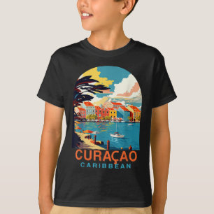 Camiseta Férias de Verão Cuta Aloha Havaiana Shaka Hibiscus