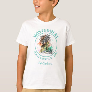 Camiseta Férias de Verão da Reunião da Família Beach