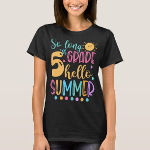 Camiseta Férias De Verão De Alô No 5, No Dia Ontem