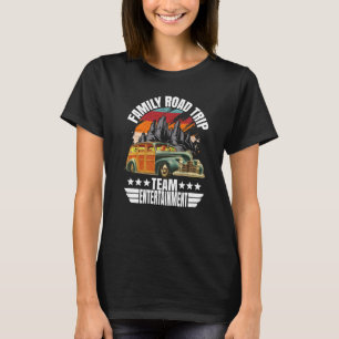 Camiseta Férias de Verão de entretenimento da Equipe de Tri