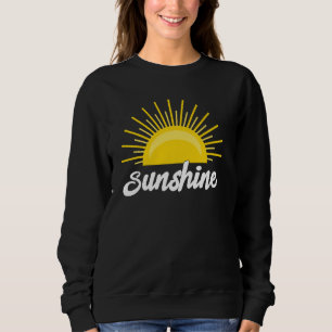Camiseta Férias de Verão de praia em curva Tee Sunshine San
