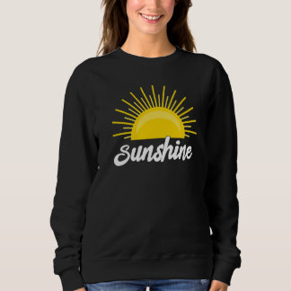 Camiseta Férias de Verão de praia em curva Tee Sunshine San