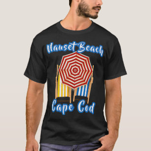 Camiseta Férias de Verão de praia em Nauset, em estado de
