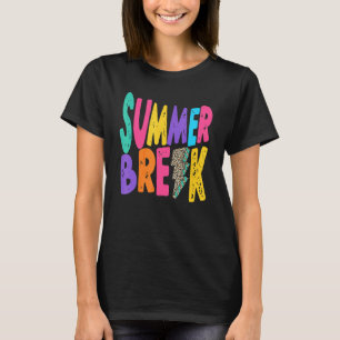 Camiseta Férias de Verão de professor de férias de verão