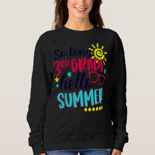 Camiseta Férias de Verão do 3º ano do ano do ano