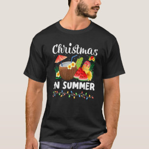 Camiseta Férias de Verão do Natal no Havaí - Natal I