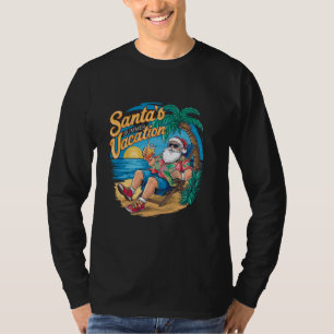 Camiseta Férias de Verão dos papais noeis em julho