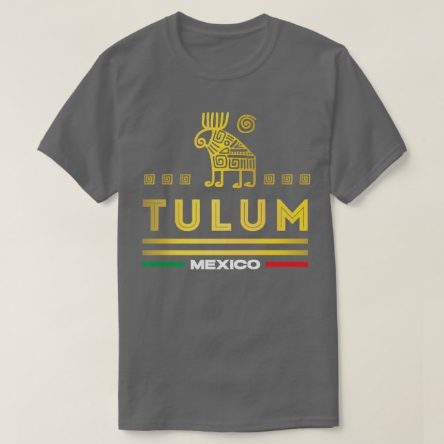 Camiseta Férias de Verão e Viagem México ou Tulum México (Frente do Design)
