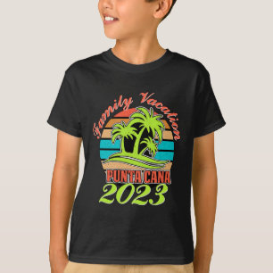Camiseta Férias de Verão em Família Punta Cana República Do