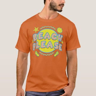 Camiseta Férias de Verão em Praia