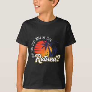 Camiseta Férias de Verão Engraçadas Fazem Isso Parecer Apos