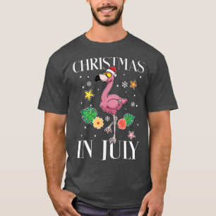 Camiseta Férias De Verão Engraçadas No Natal De Julho Em Fl