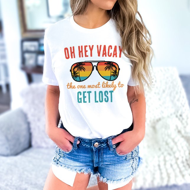 Camiseta Férias de Verão Engraçadas Viagens Legal Personali (Criador carregado)
