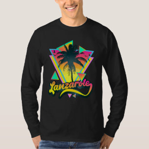 Camiseta Férias de Verão Espanholas Ilhas Canárias Lanzarot