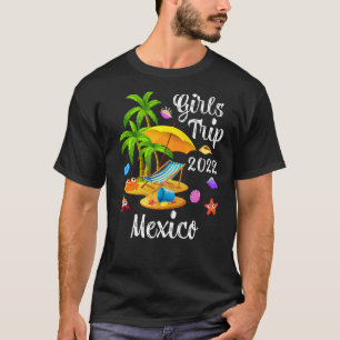 Camiseta Férias de Verão na Palm Tree, Trip. 2022, México B