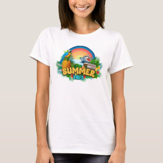 Camiseta Férias de Verão na Praia