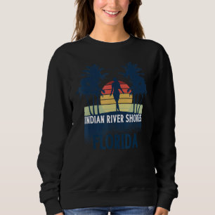 Camiseta Férias de Verão na praia da Flórida, no rio Indian