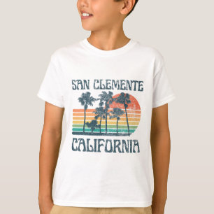 Camiseta Férias de Verão na Praia de San Clemente Califórni