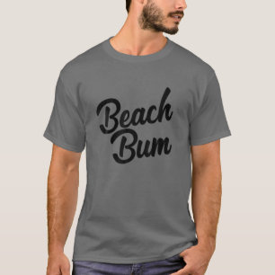 Camiseta Férias de Verão no Oceano Cinto de Praia Bum