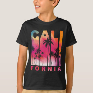 Camiseta Férias de Verão Palmeiras Ca Vintage Tropical Cal