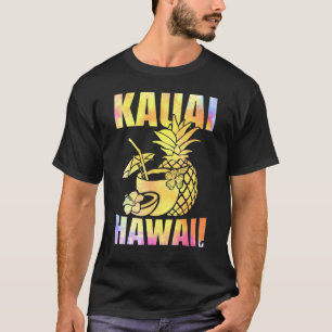 Camiseta Férias de Verão - Praia Hawaii Kauai