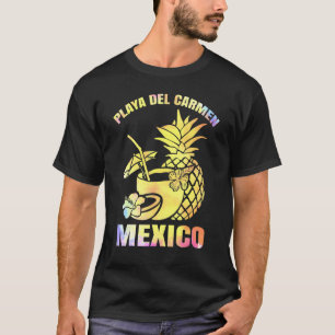 Camiseta Férias De Verão Retro Sunset México Playa Del C