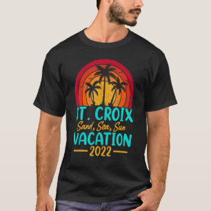 Camiseta Férias de Verão Sunset 2022, Rua das Ilhas Virgens