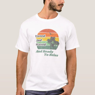 Camiseta Férias De Verão Vaxed E Aaxed 2021 Retro