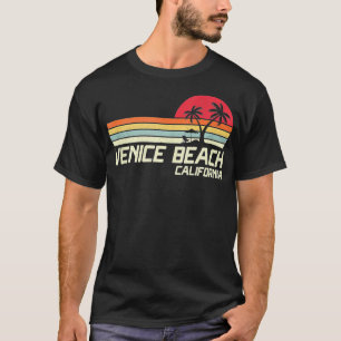 Camiseta Férias de Verão Vintage California Venice Beach Ta