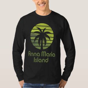 Camiseta Férias de Viagem da Ilha Anna Maria na Flórida