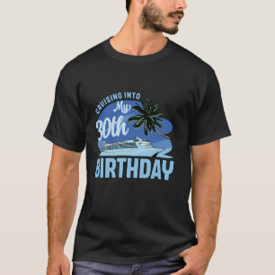 Camiseta Férias De Viagem De Barcos De Cruzeiro A Cruzar No