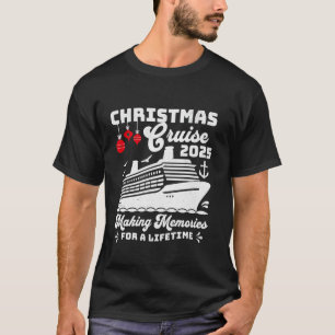 Camiseta Férias do Grupo Familiar de Combinação de Natal Cr