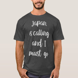 Camiseta Férias do Japão Viagem para a Ásia em Cuta