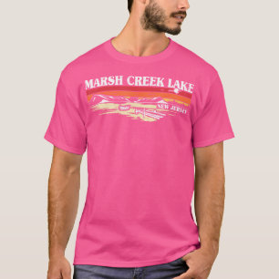 Camiseta Férias do Lago de Barco de Pesca, Marsh Creek