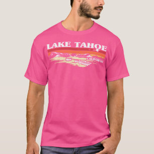 Camiseta Férias Do Lago Tahoe, Barco De Pesca,