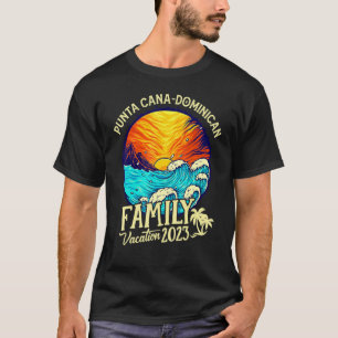 Camiseta Férias Dominicanas Punta Cana 2023 Matching Family