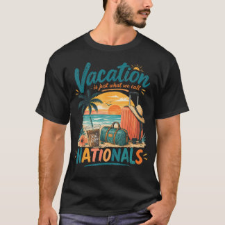 Camiseta Férias É Apenas O Que Chamamos De Viagem Nacionais