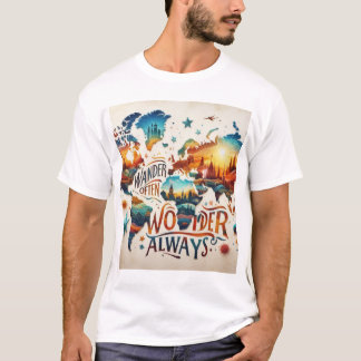 Camiseta férias e viagem