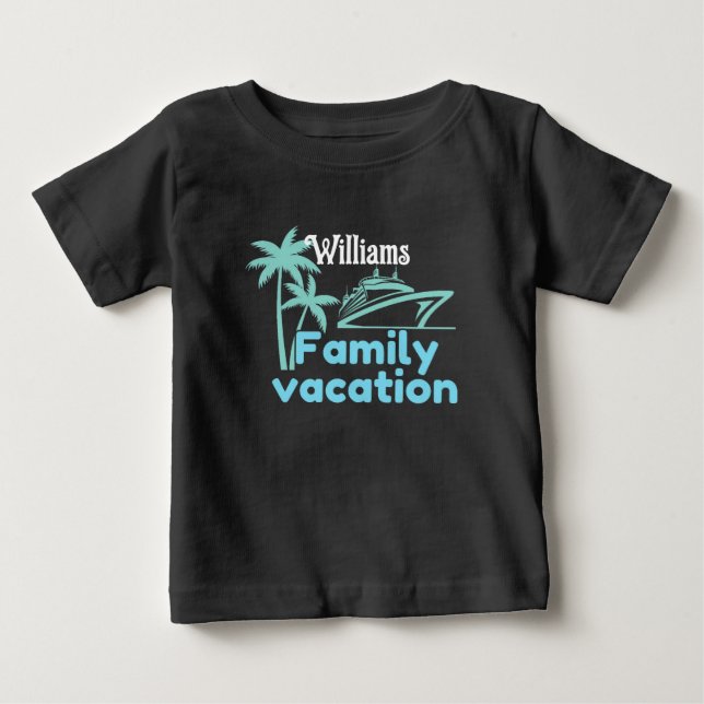 Camiseta Férias em Família (Frente)